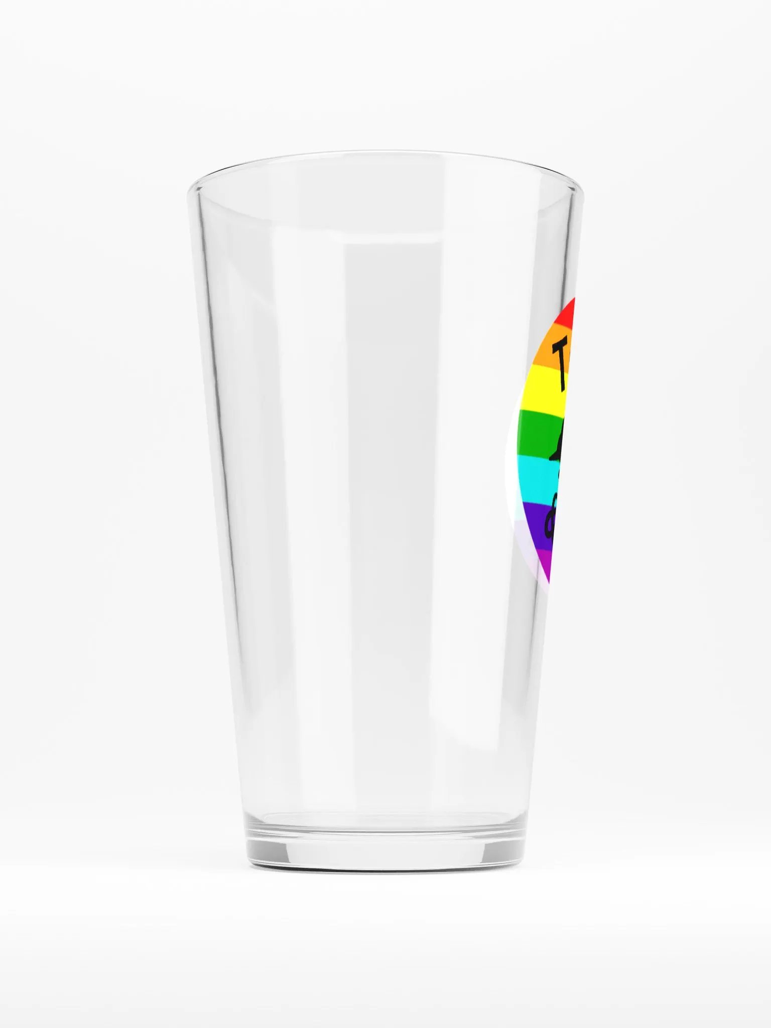 Turtle Pride Pint Glass product image (2)