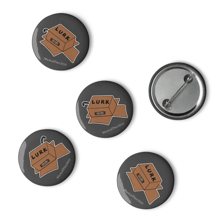 Lurker Cat Emote Pin Set product image (2)
