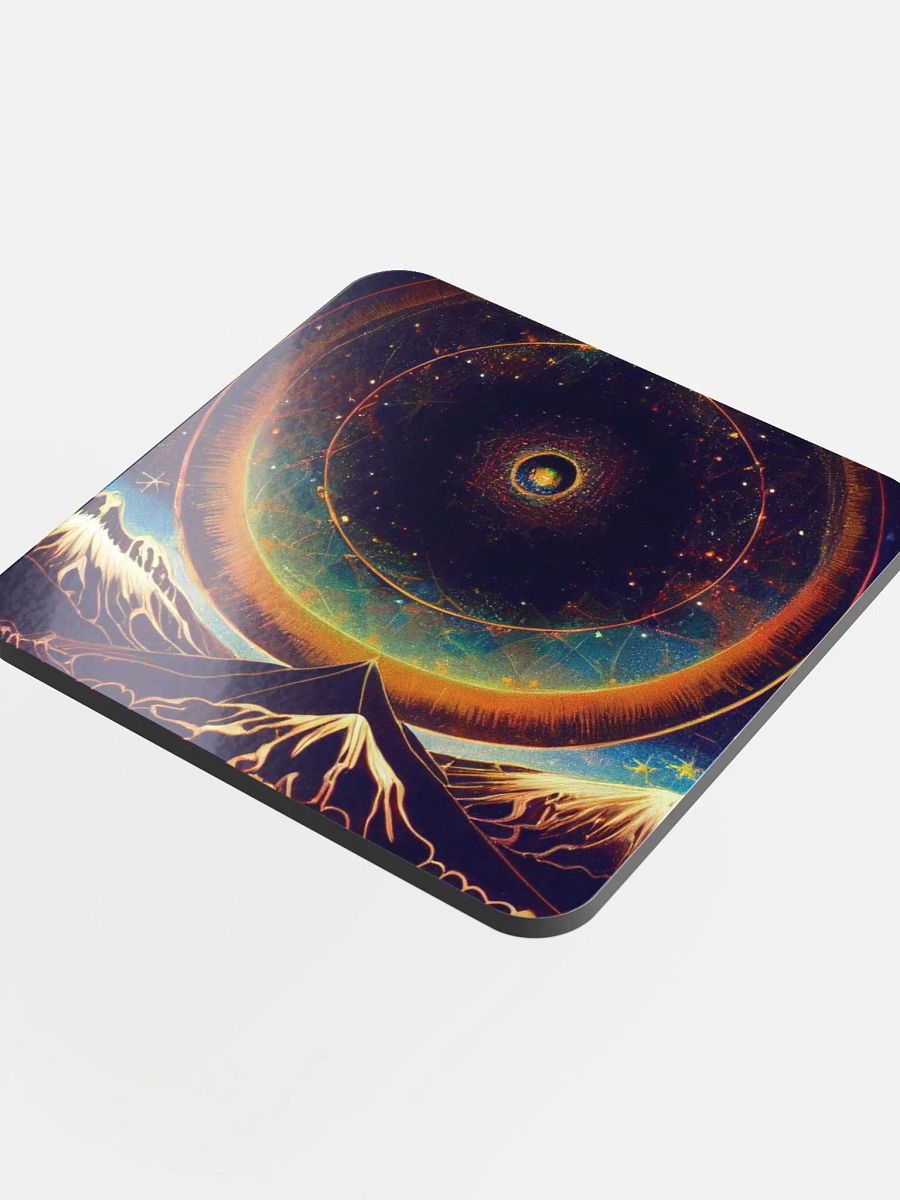 Cosmic Vortex Cork Coaster Set product image (4)