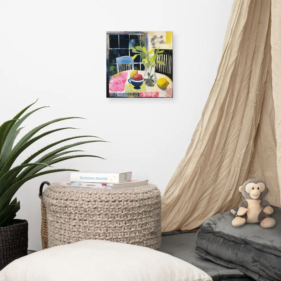 Art2401-27 Kitsch Kitchen Still Life - Canvas Print - sm product image (4)