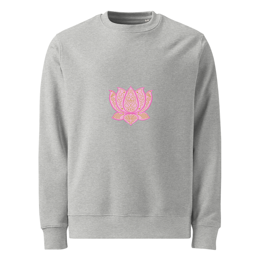 Golden Lotus Organic Sweatshirt product image (1)