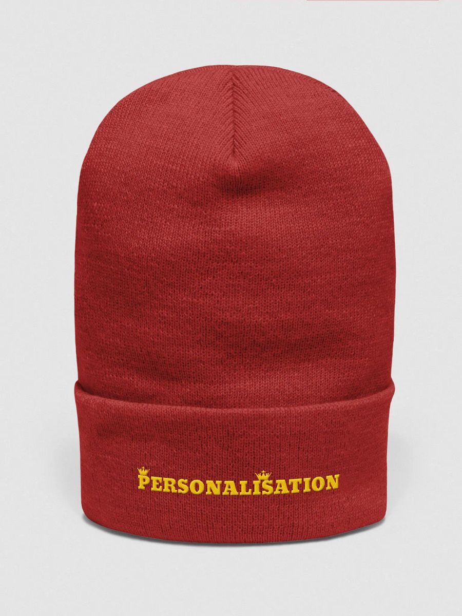 Personalised U.N.I.C.O.R.N. Embroidered Beanie product image (2)