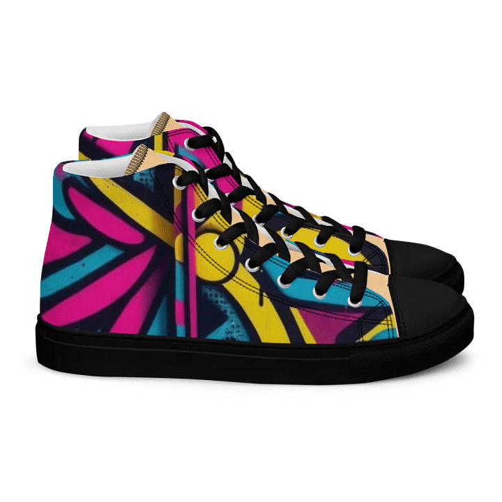 Viral Geometric Graffiti High Tops product image (2)