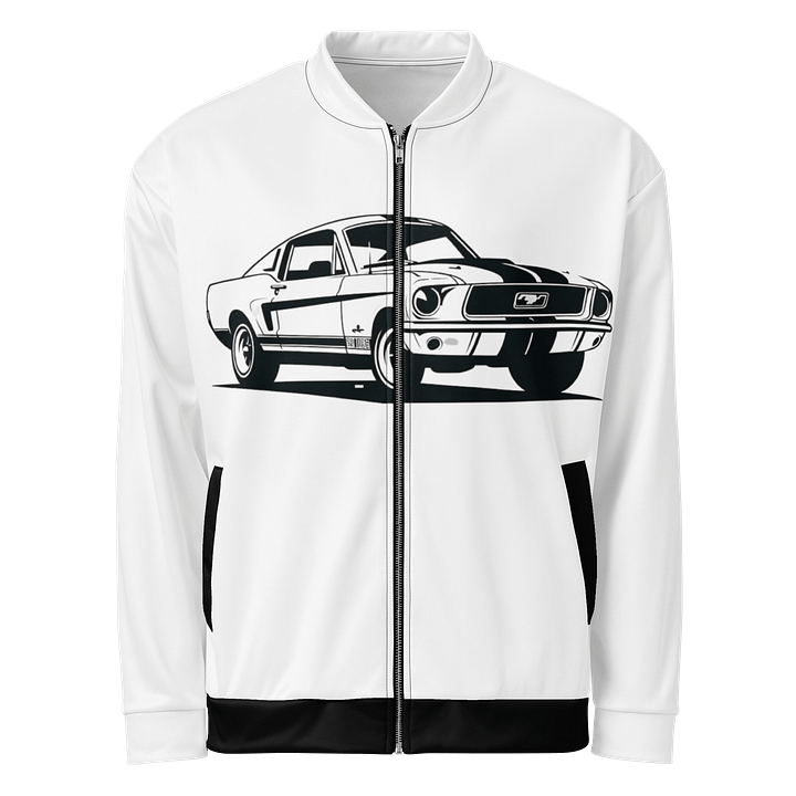Vintage Vibes All-Over Print Bomber Jacket product image (1)