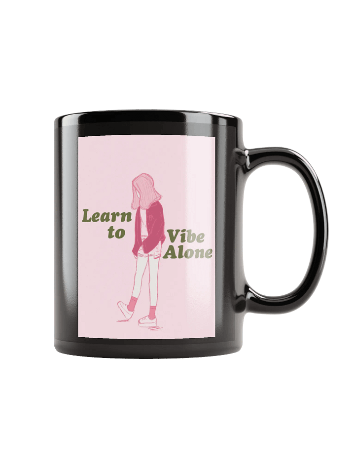 Learn to Vibe Alone Mug product image (2)