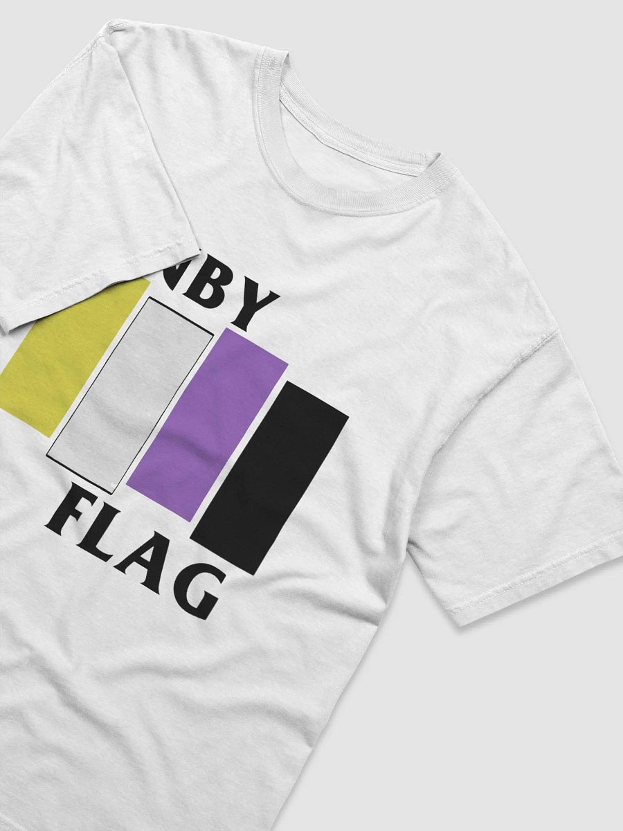 Black Flag Non-Binary Pride Parody TShirt product image (3)