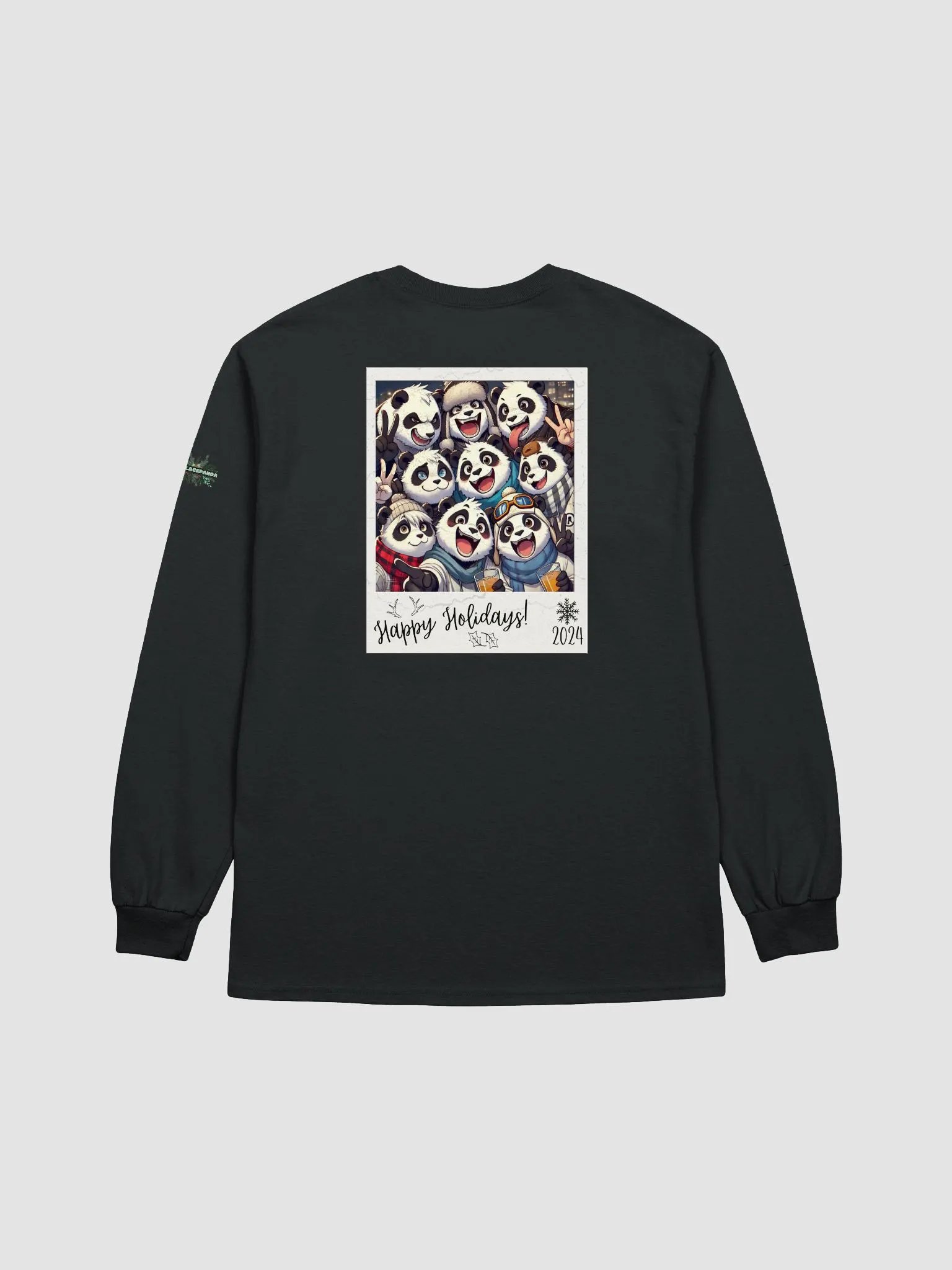 LIMITED EDITION Unisex Long Sleeve Top - Panda [Holidays 2024] product image (2)