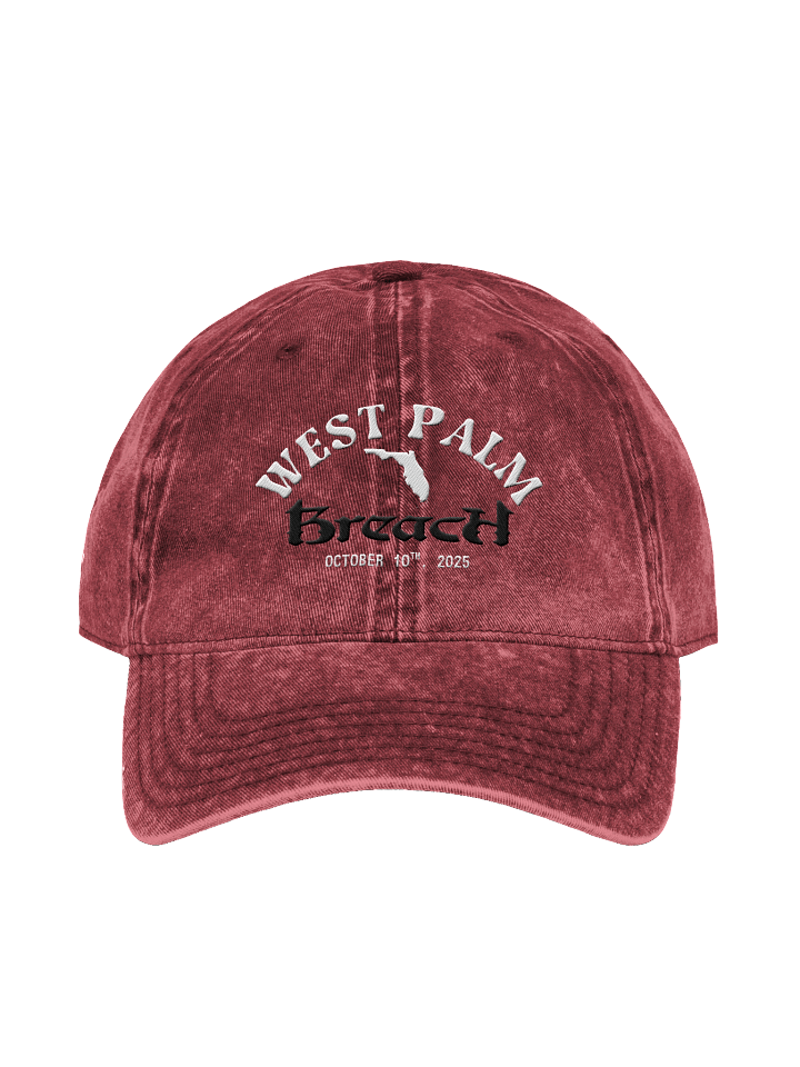 West Palm Breach Dad Cap (Dark) product image (1)