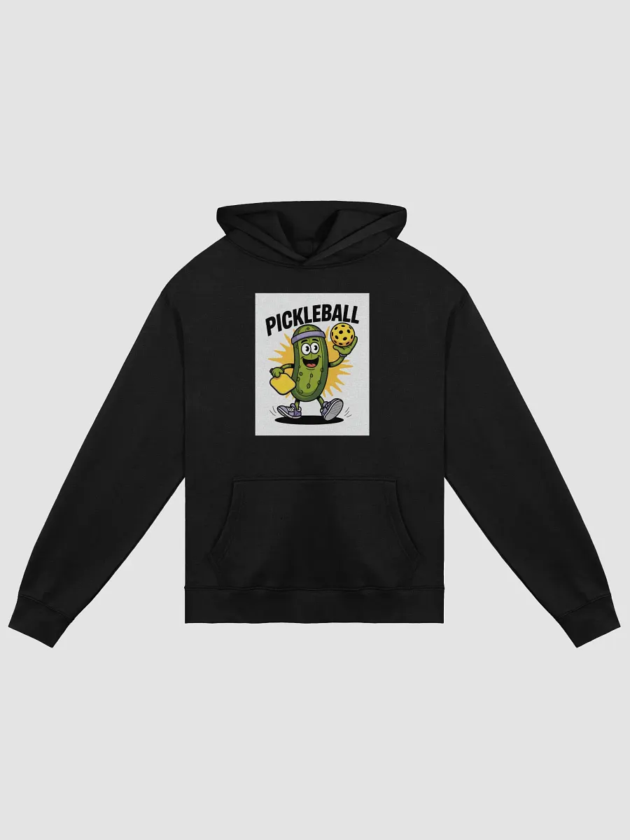 Pickleball Power Hoodie – Fun Pickle Character Design product image (3)
