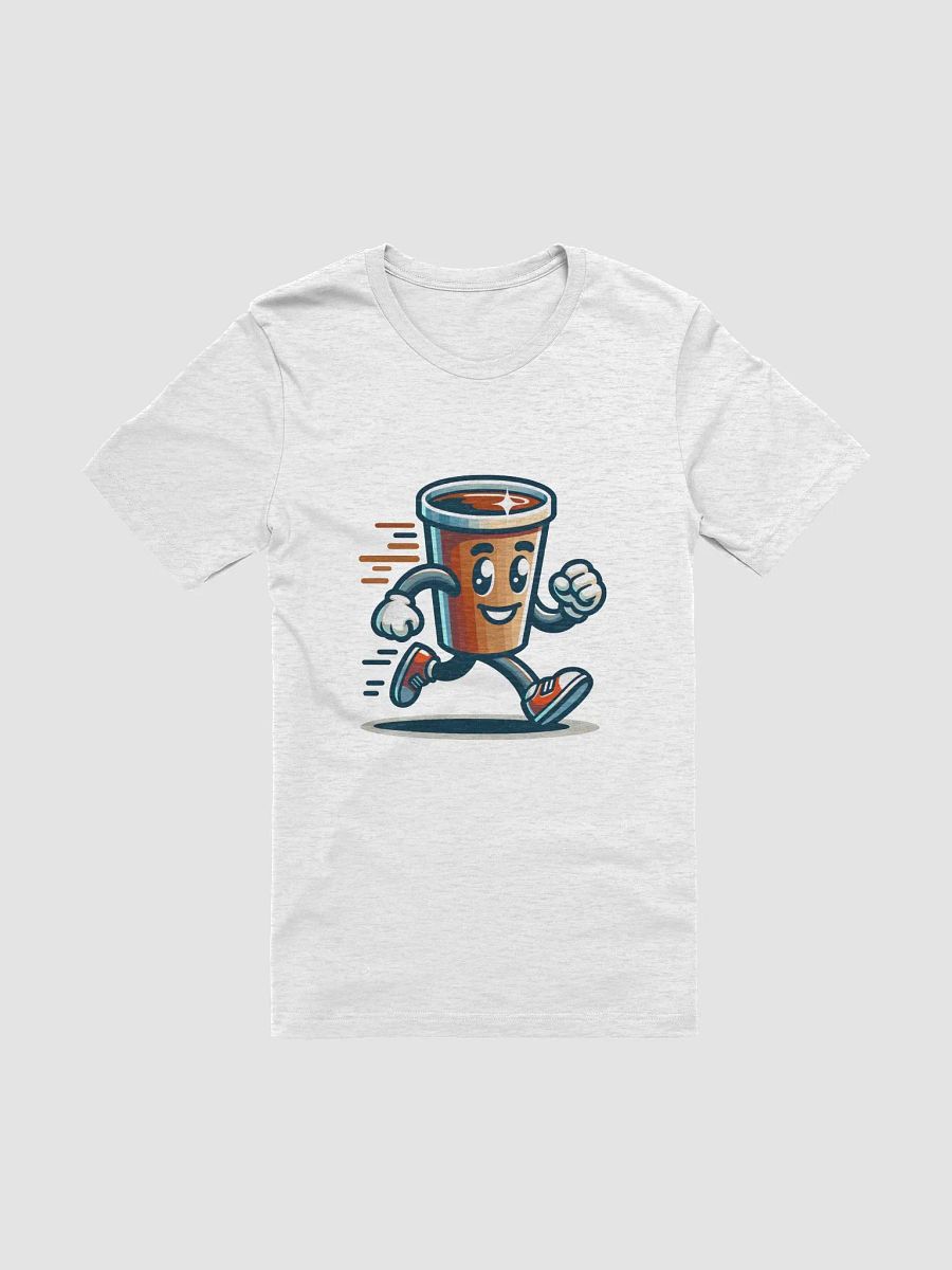 Energetic Coffee Cup Cartoon T-Shirt product image (2)