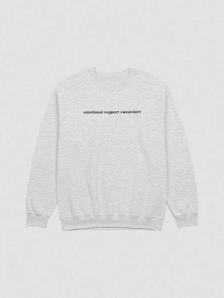 Emotional Support Sweatshirt | Embroidered Crewneck product image (19)