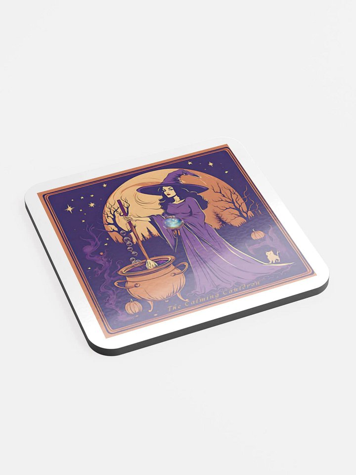 Enchanting Witchy Cork Coaster product image (2)