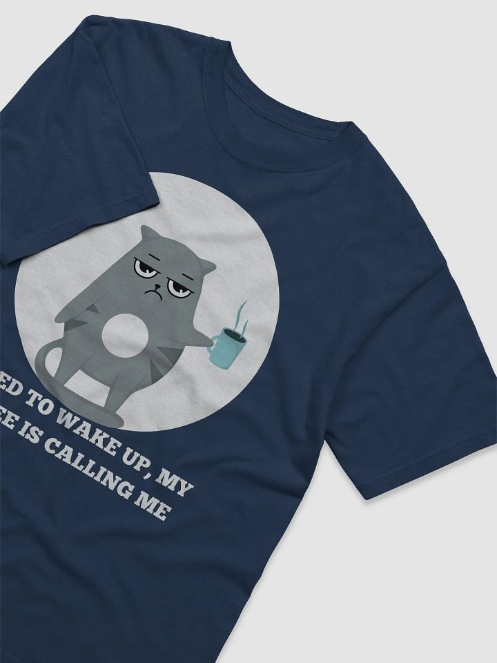 COFFEE IS CALLING ME T-SHIRT (WHITE) product image (73)