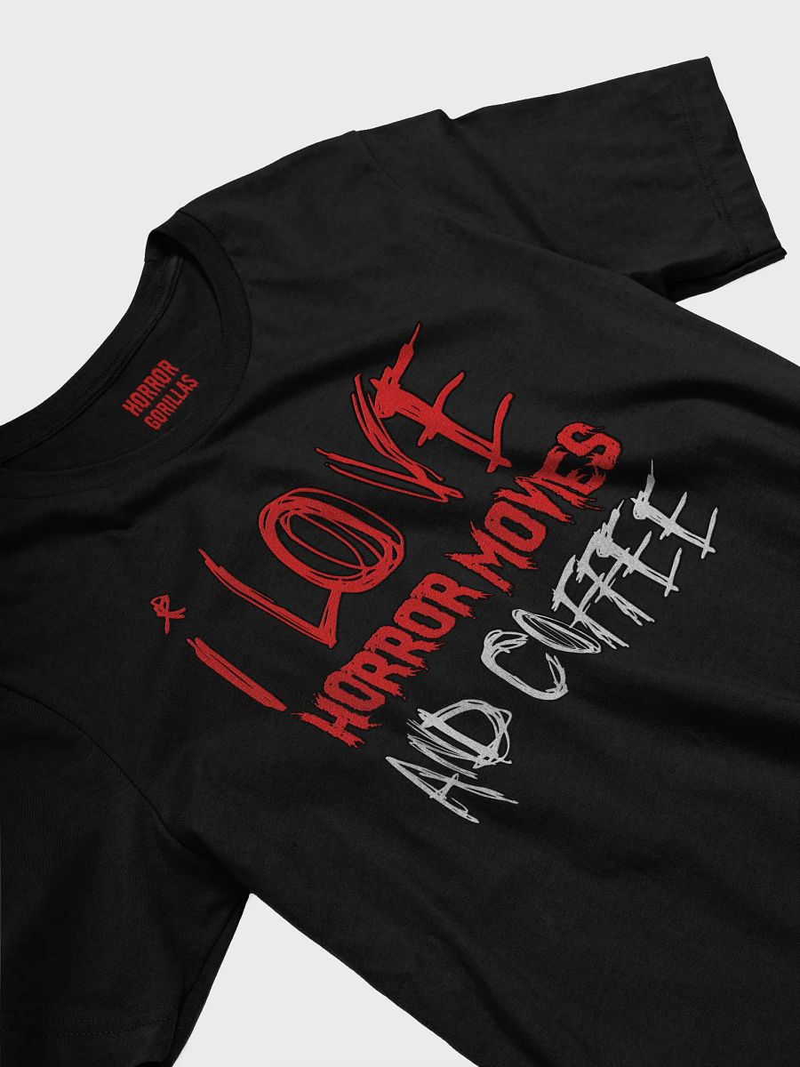I Love Horror Movies And Coffee T-Shirt product image (11)