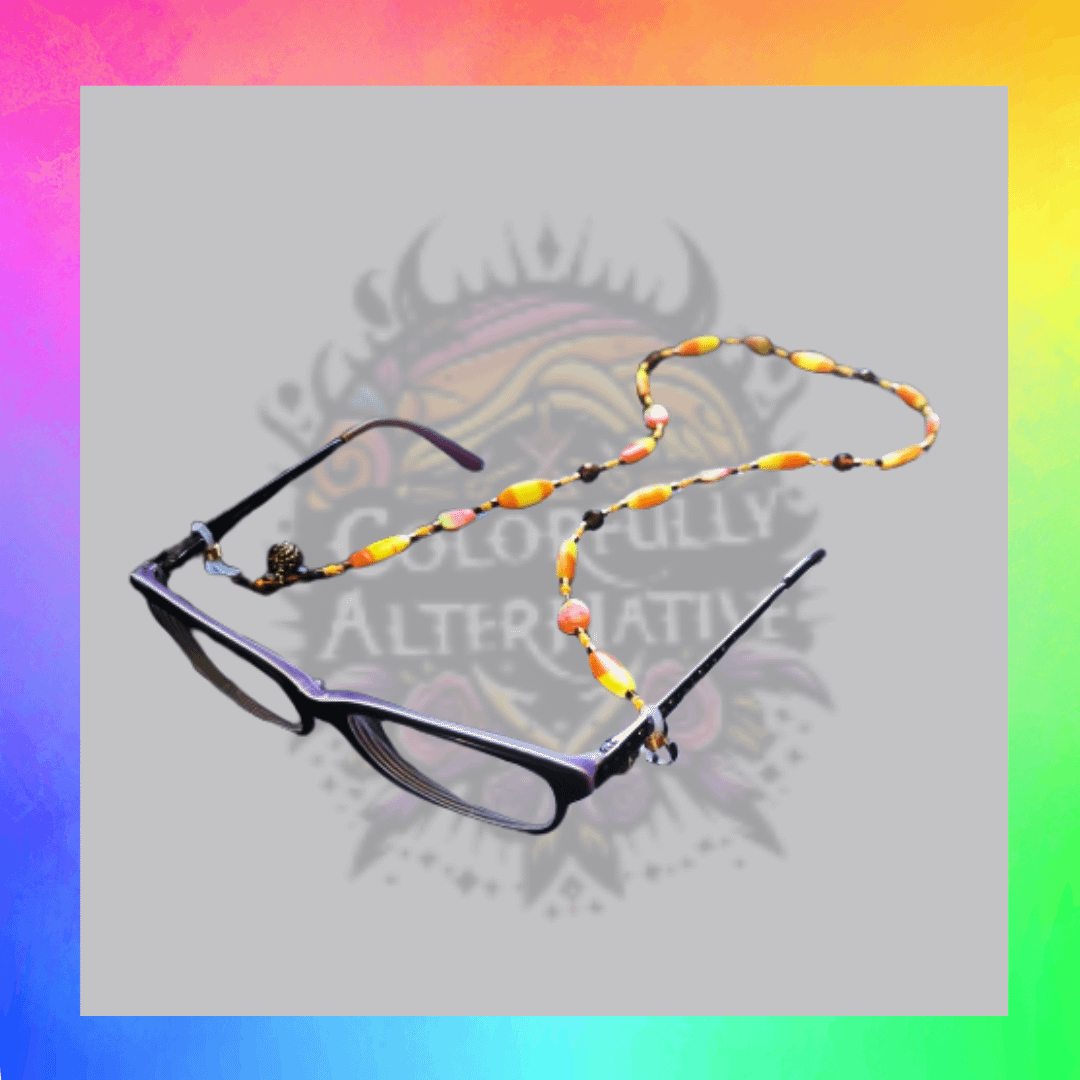 Candy Corn eye glass chains product image (1)