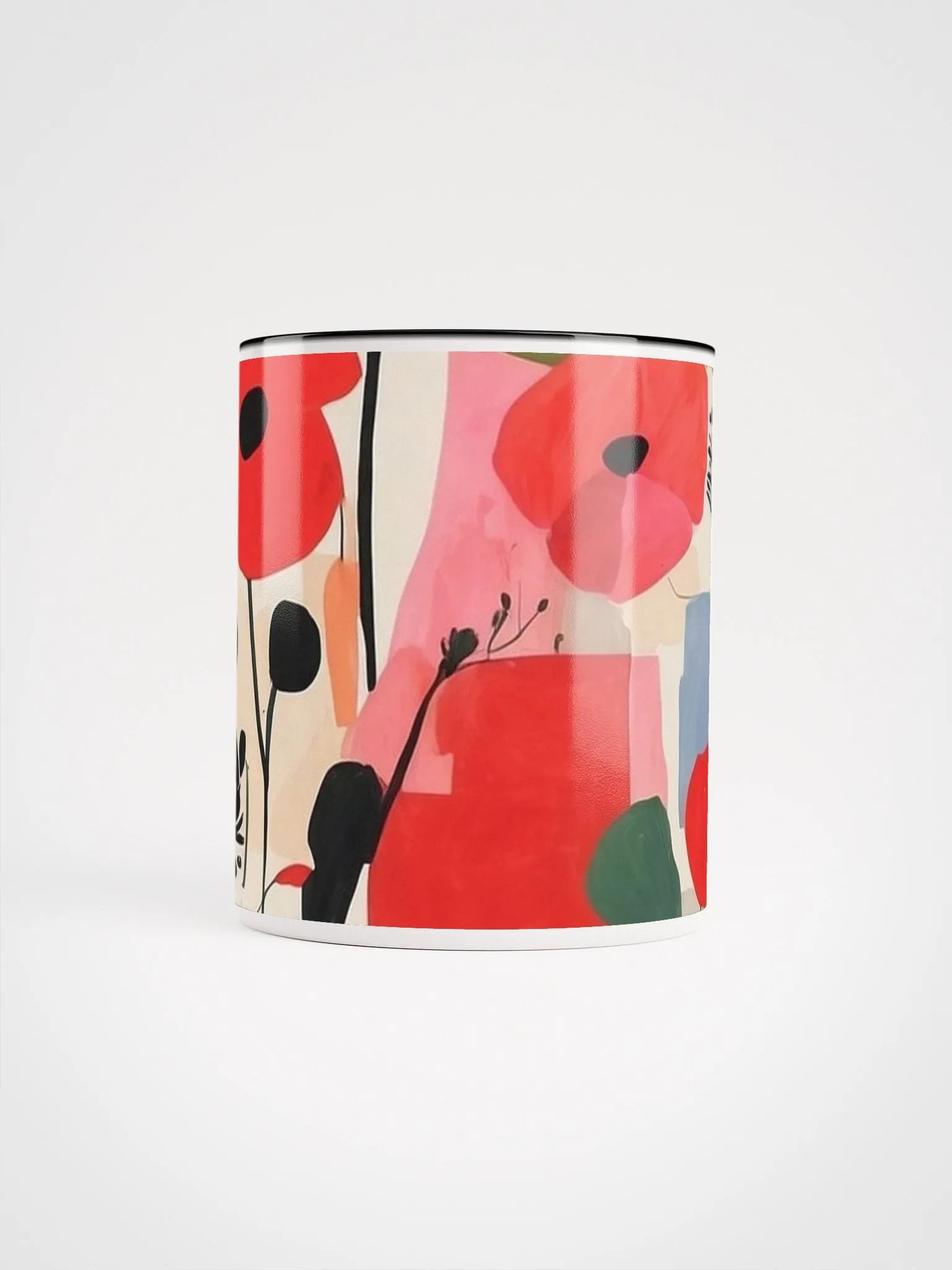 Stylized Floral Bliss Ceramic Mug product image (35)