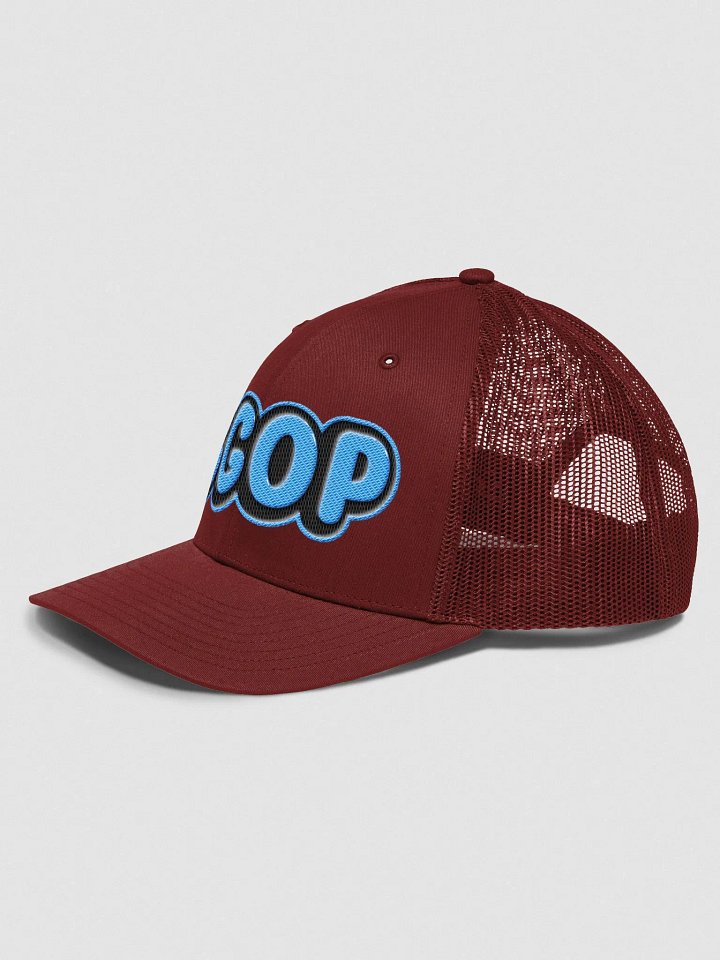Blue GGOP Trucker Hat product image (4)