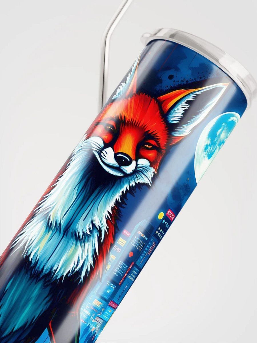 Neon Fox Nightlife Stainless Steel Tumbler product image (4)