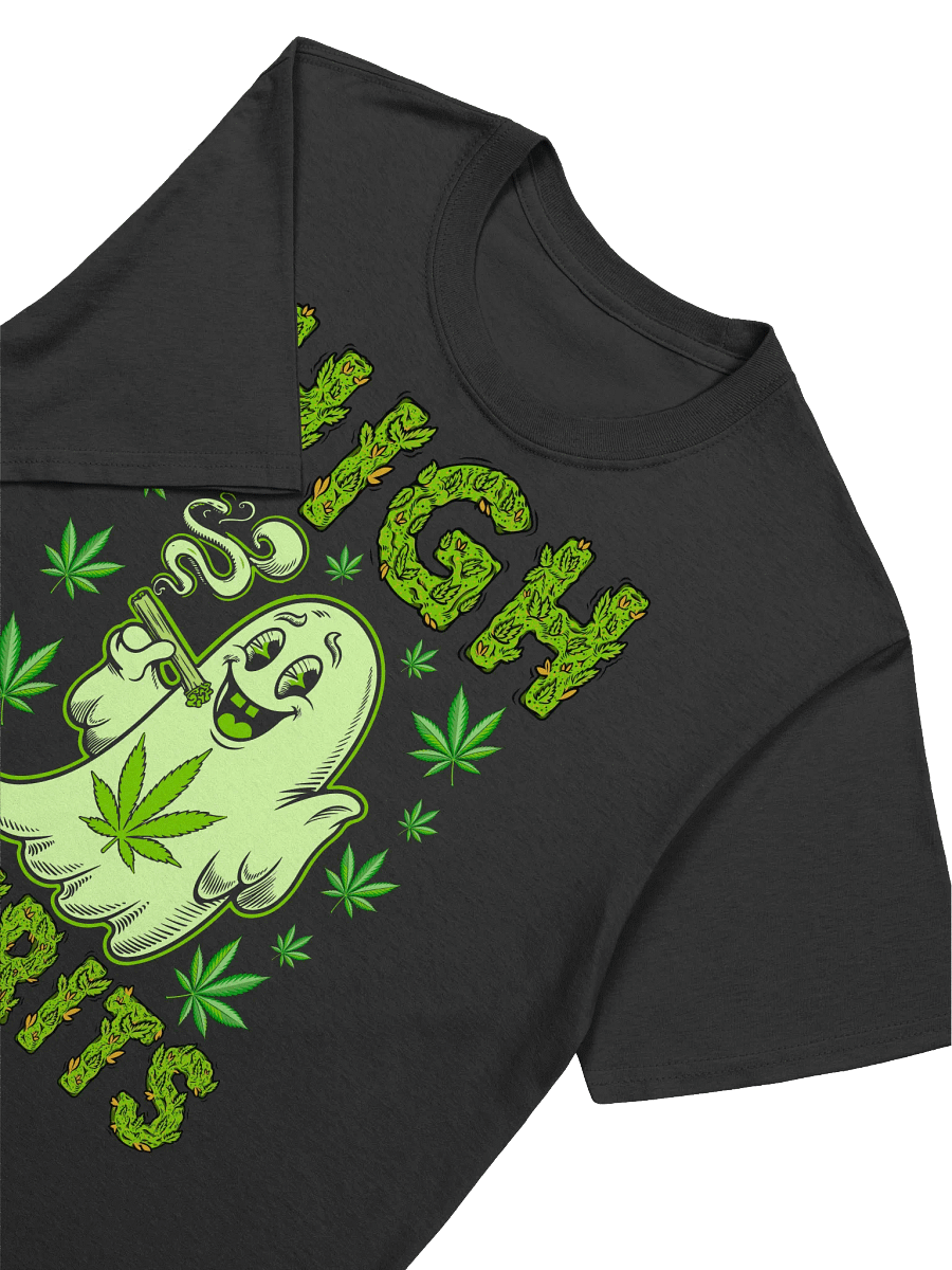 420 Weed - High Spirits Ghost T-Shirt product image (17)