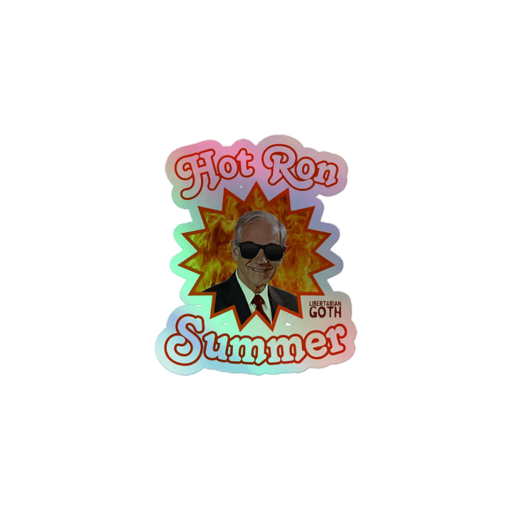 Hot Ron Holographic Sticker Sheet product image (1)