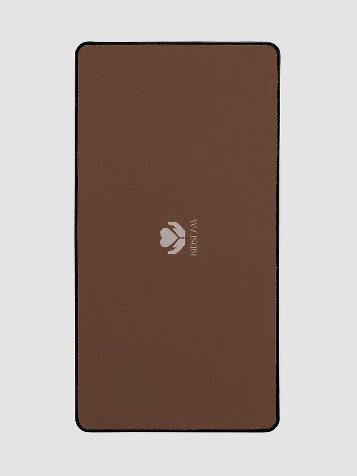 Aesthetic Brown Neoprene Desk Mat product image (2)