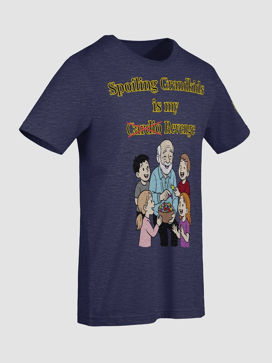 Spoiling Grandkids is my Cardio (Male) Bella+Canvas Supersoft T-Shirt Colors (2) product image (33)