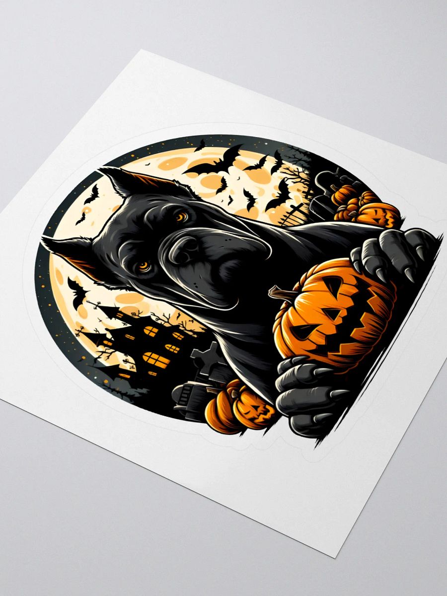 Cane Corso Pumpkin Sticker product image (3)