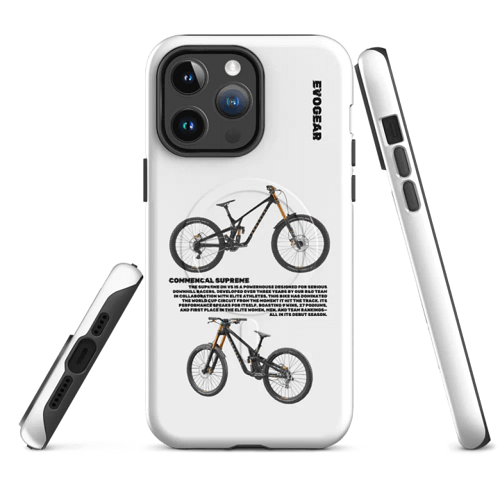 White Supreme iPhone MagSafe Case product image (1)