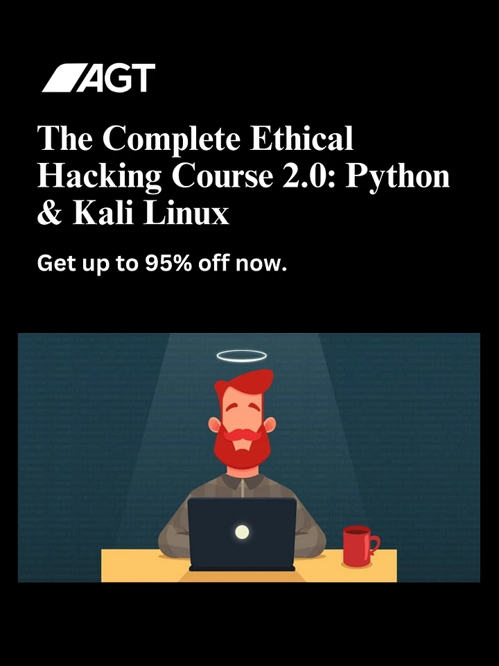 The Complete Ethical Hacking Course 2.0: Python & Kali Linux product image (1)