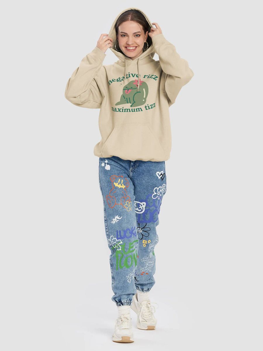 Negative rizz maximum tizz Hoodie product image (51)