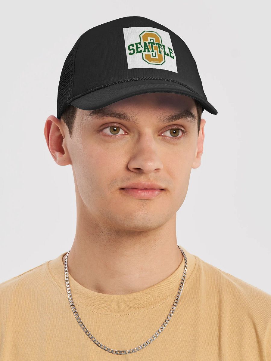 Man Foam Trucker Cap Seattle product image (5)