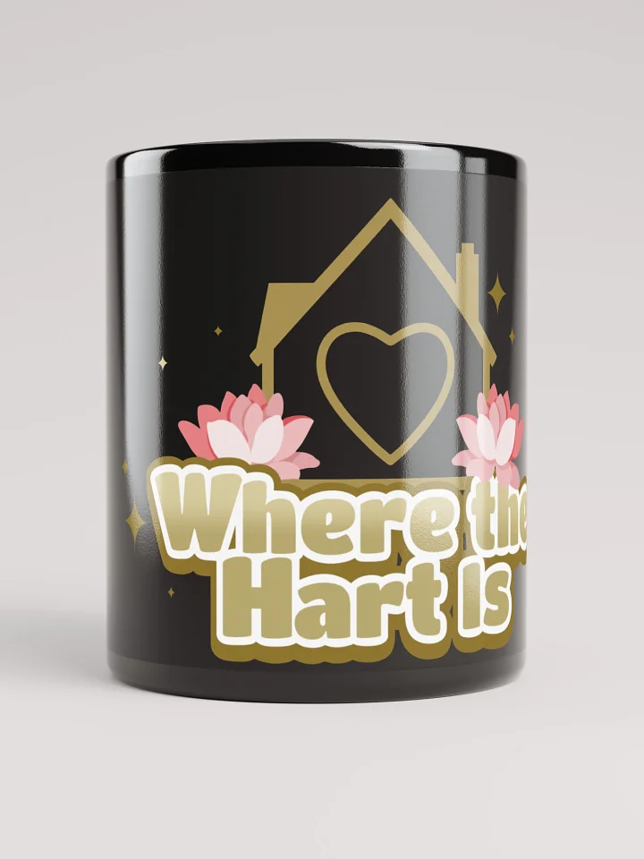 WTHI Black Glossy Mug product image (1)