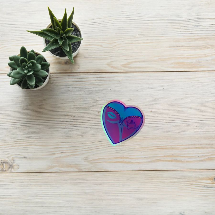 HEART BUTT STICKER product image (10)