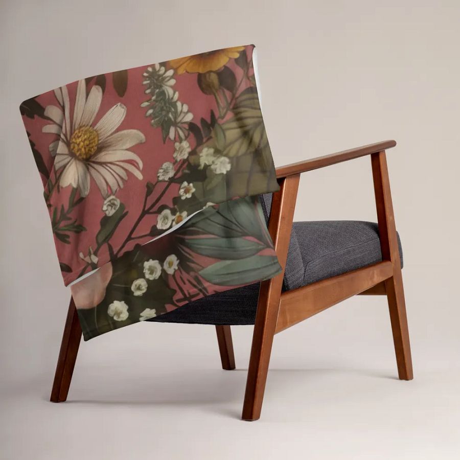 Blossom Dreams Throw Blanket product image (15)