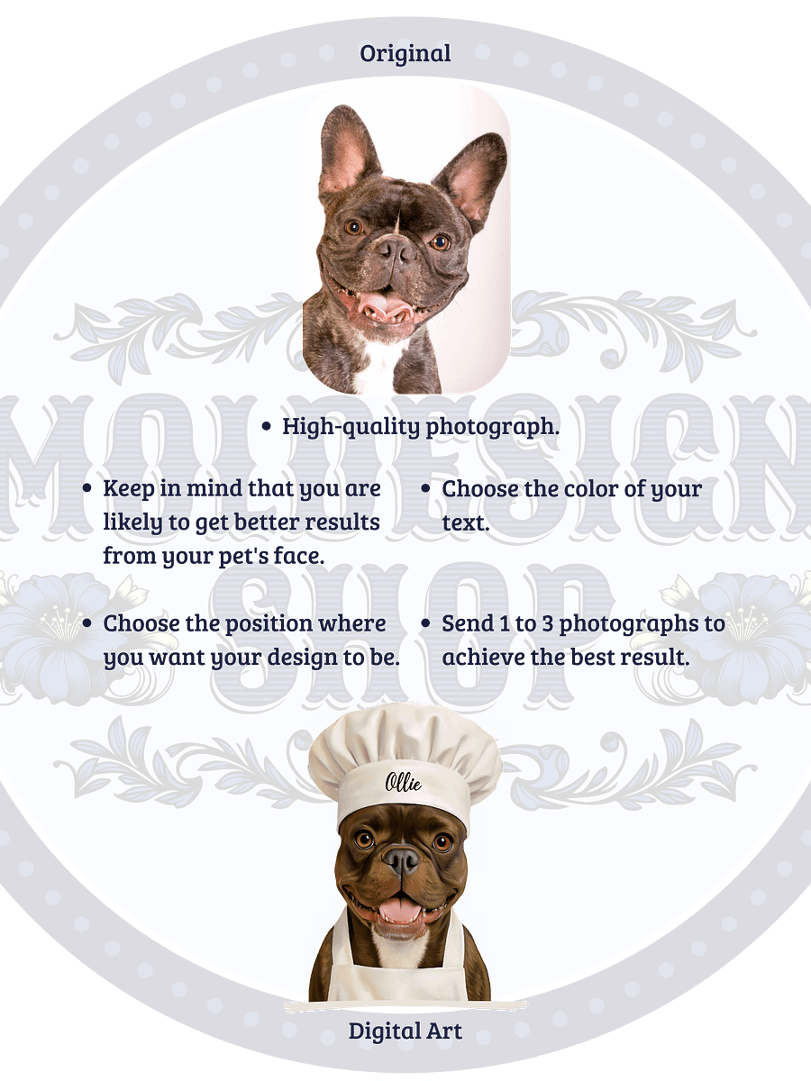 OUR BEST FRIEND IN THE KITCHEN! / ORGANIC COTTON APRON product image (9)