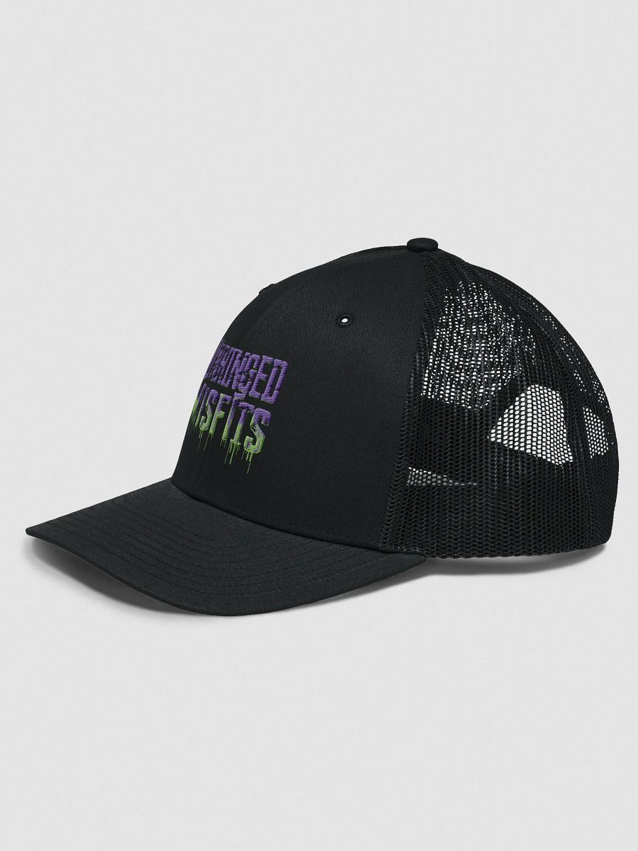 Unhinged Misfit Trucker Hat – Embroidered Logo product image (5)