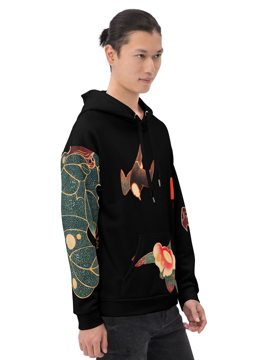 Birds All-Over Print Recycled Unisex Hoodie product image (11)