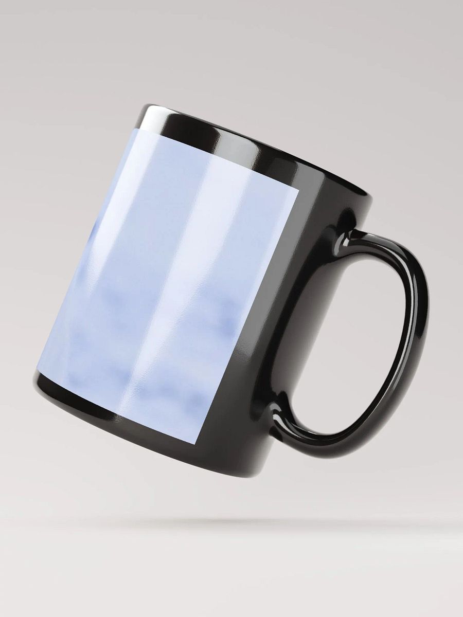Black Glossy Coffee mug product image (2)