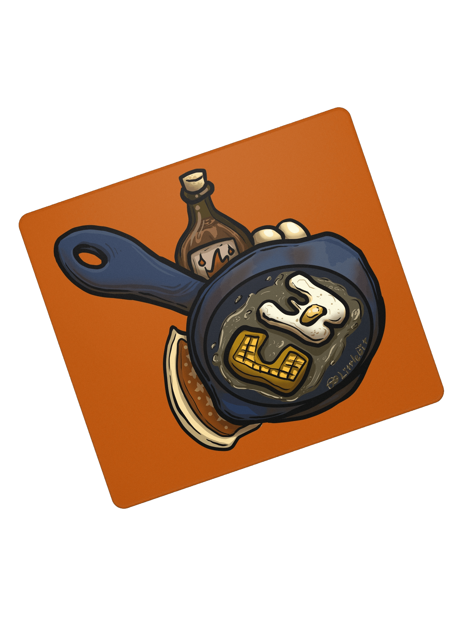 CraftWorks Frying Pan Logo Mouse Mat product image (7)