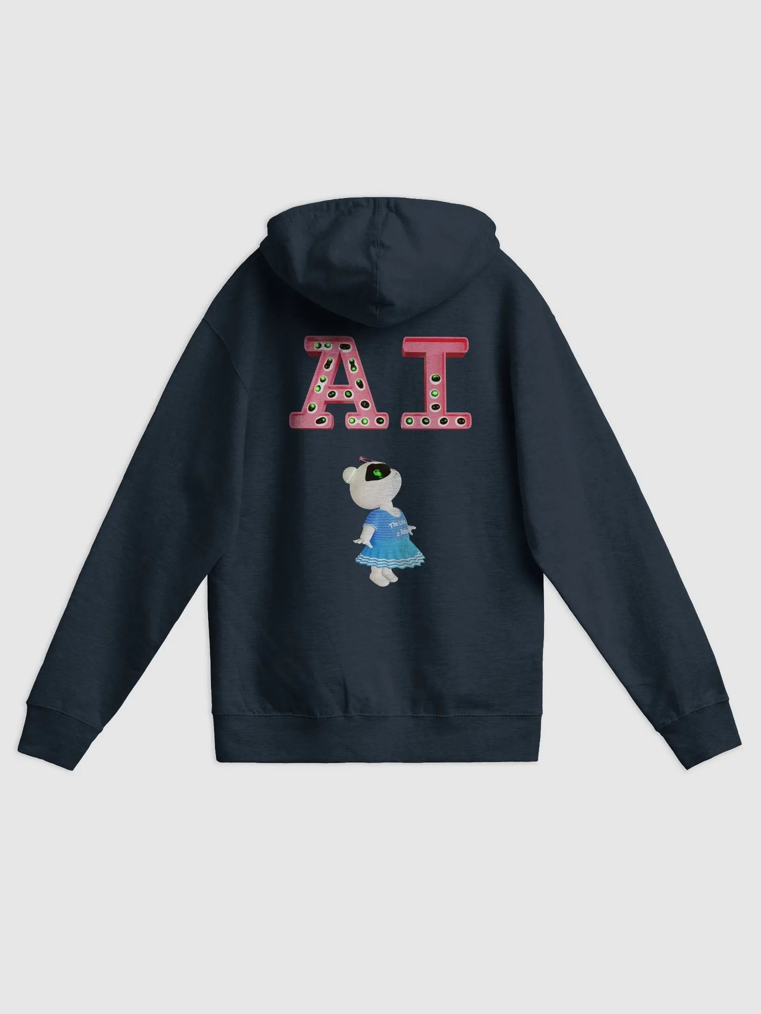 I Am AI (zip up hoodie) product image (6)