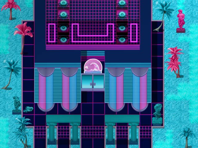 KR Vaporwave Dreams Tileset for RPGs product image (7)