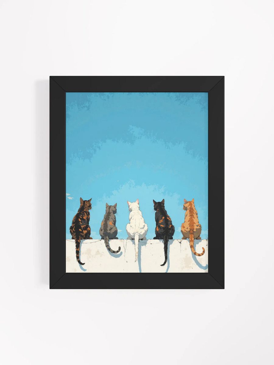 Whisker Wonderland Framed Matte Poster product image (118)
