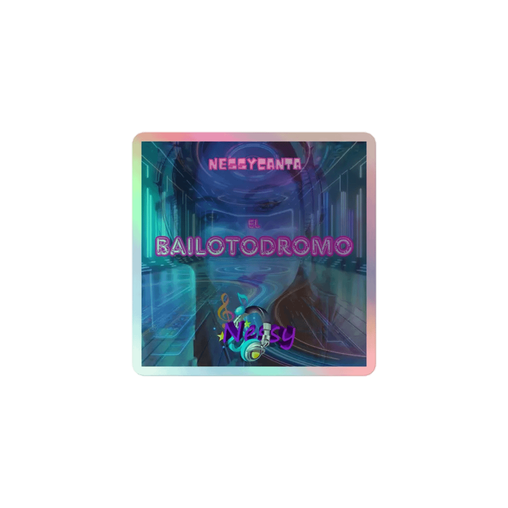 Sticker holográfico El Bailotodromo product image (1)