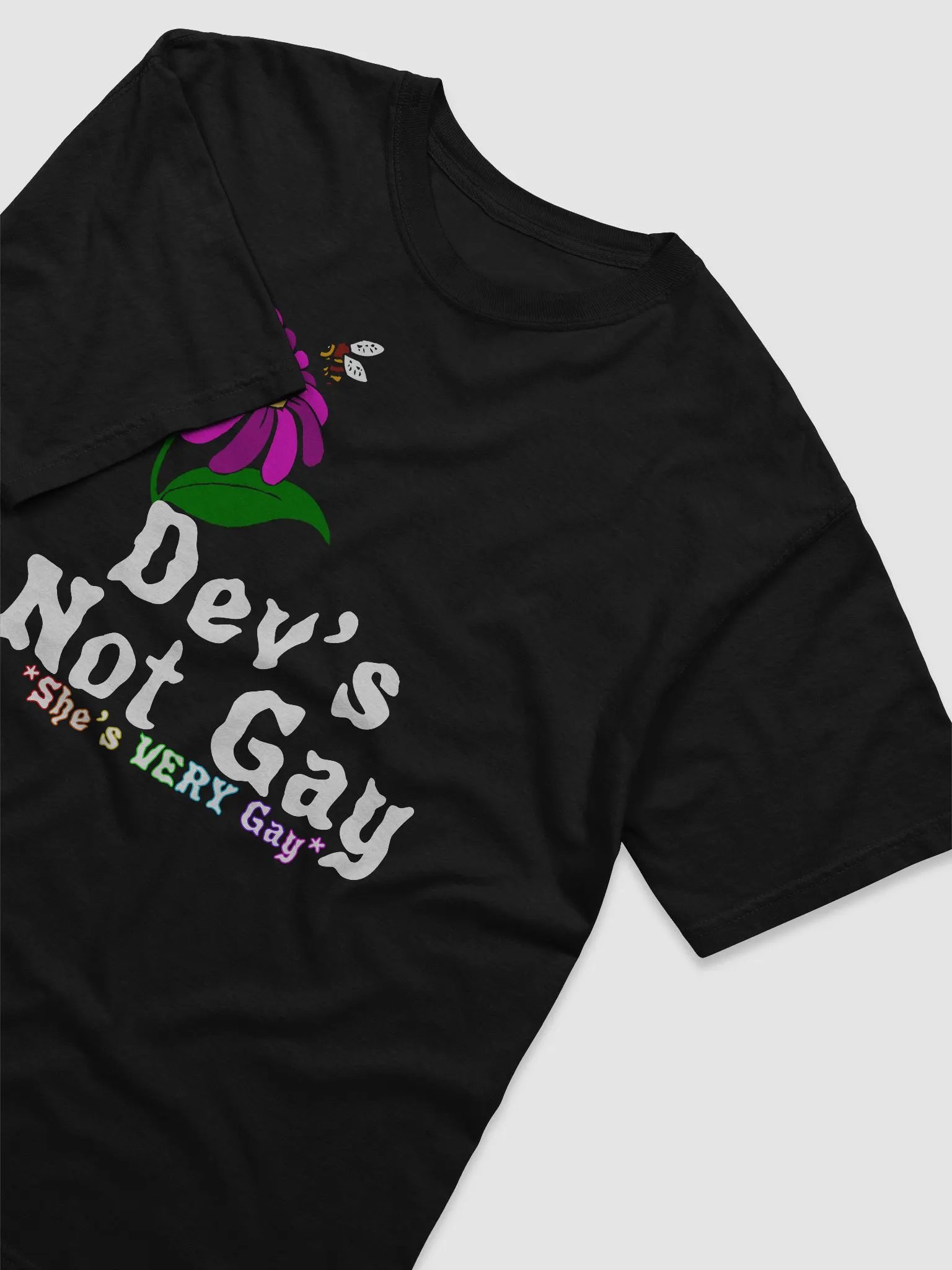 IYKYK- Dev’s not gay Comfort Tee product image (2)