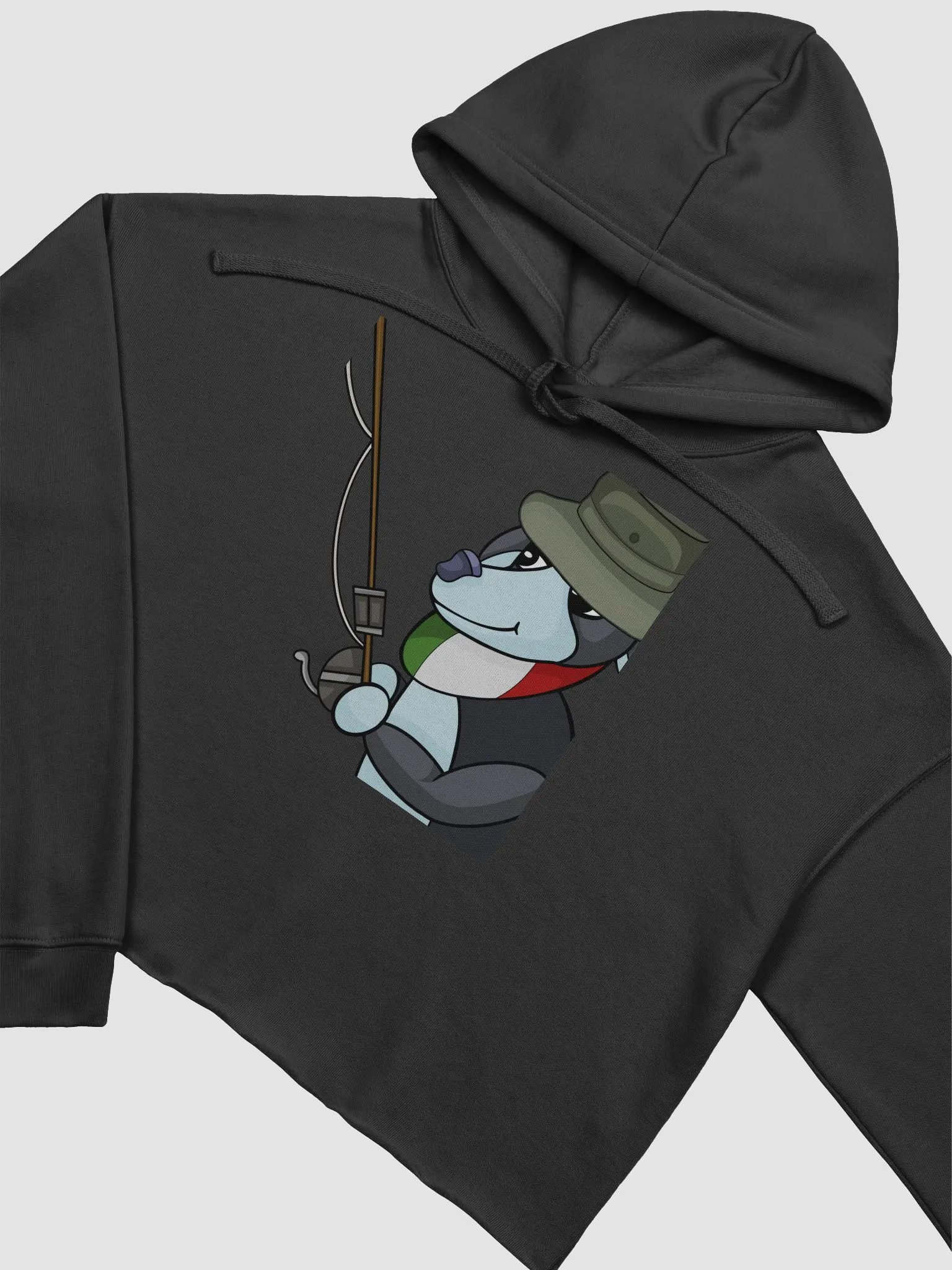 Fishing Cropped Hoodie product image (12)