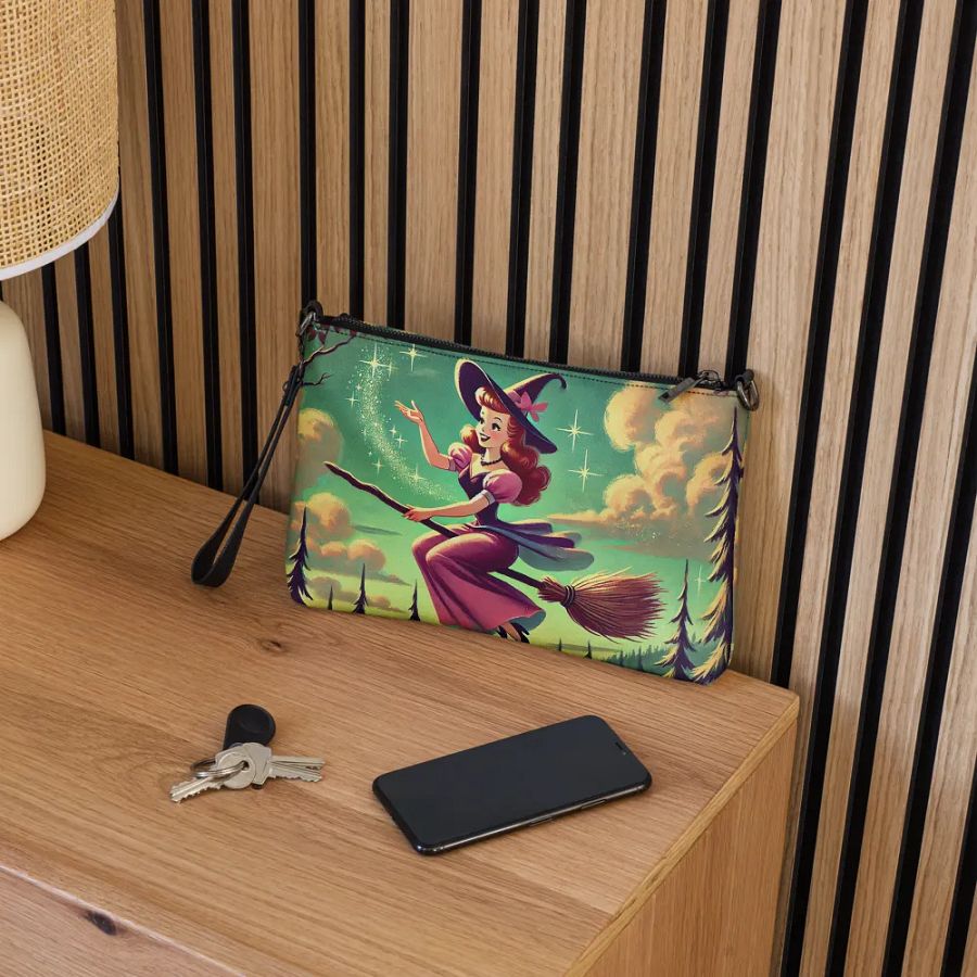 Enchanting Witch Halloween All-Over Print Crossbody Bag product image (5)
