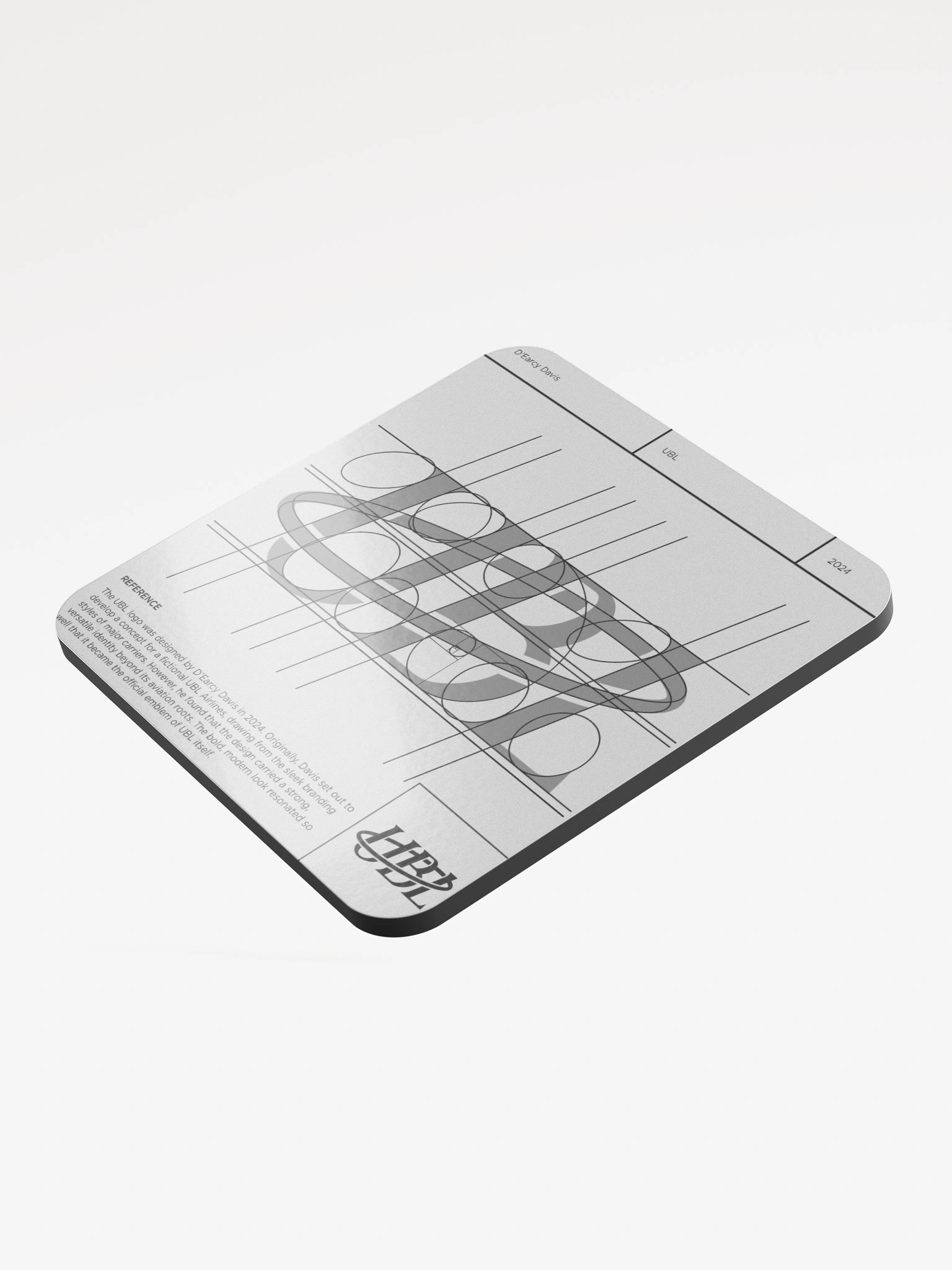 UBL Logo Guidelines Coaster product image (3)