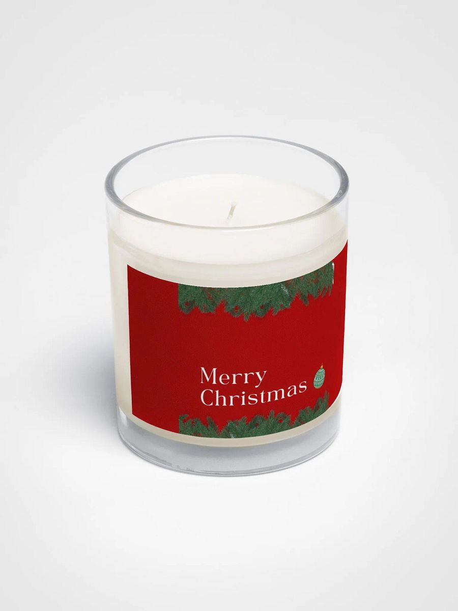 Merry Christmas Scented Soy Wax Candle product image (2)