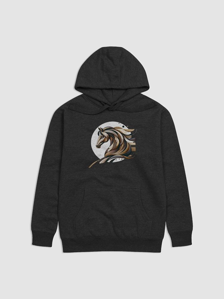 Stylized Equine Elegance Hoodie product image (2)