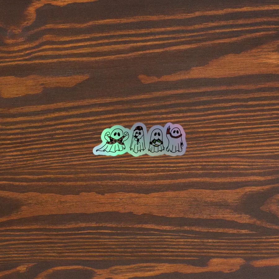 Acknowledge The Legends, Boo Holographic Stickers product image (3)